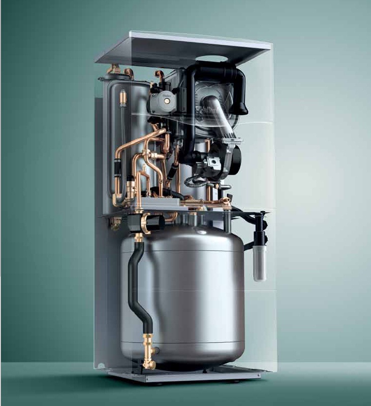 Конденсационный газовый котел Vaillant ecoCOMPACT VSC INT 196/2-C 150 (со встр. бойлером)